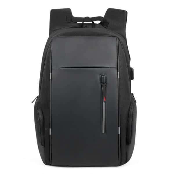15? PU Laptop Backpack with USB  LB210